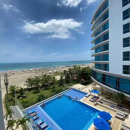 Sunshine 503 Beautiful Seaview 2beds2bath W Ac Front Cartagena