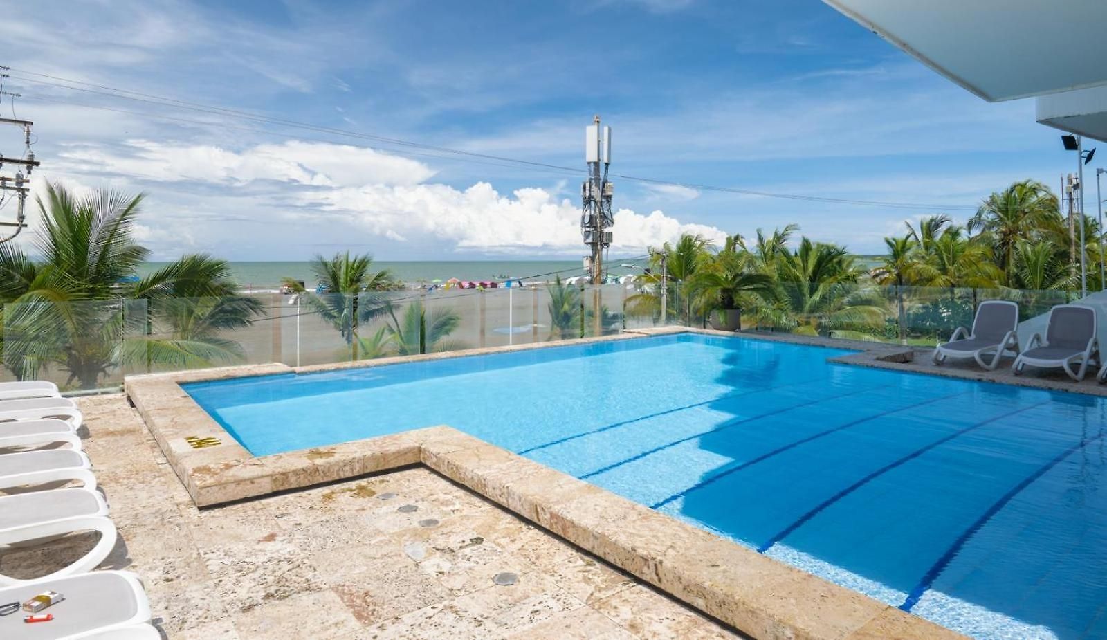 Sunshine 503 Beautiful Seaview 2beds2bath W Ac Front * Cartagena