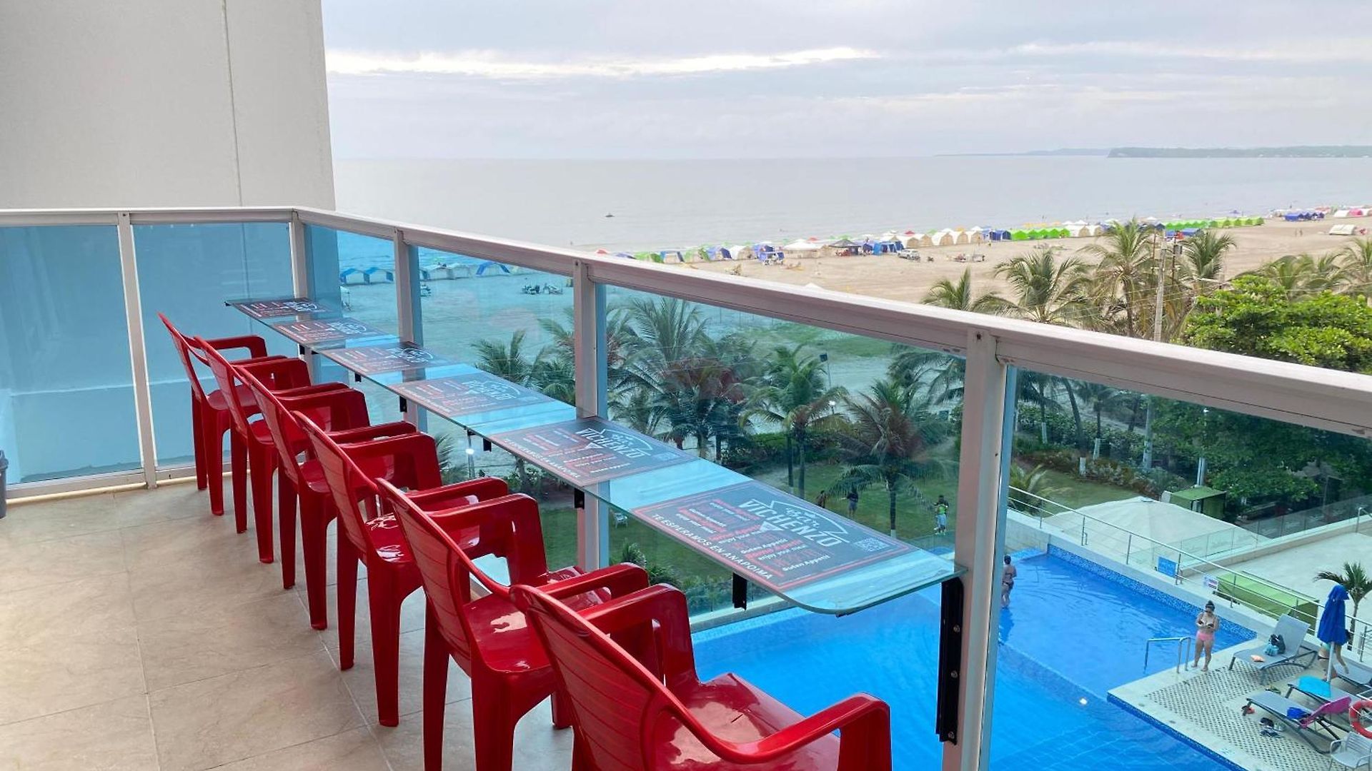 Sunshine 503 Beautiful Seaview 2beds2bath W Ac Front Apartamento Cartagena