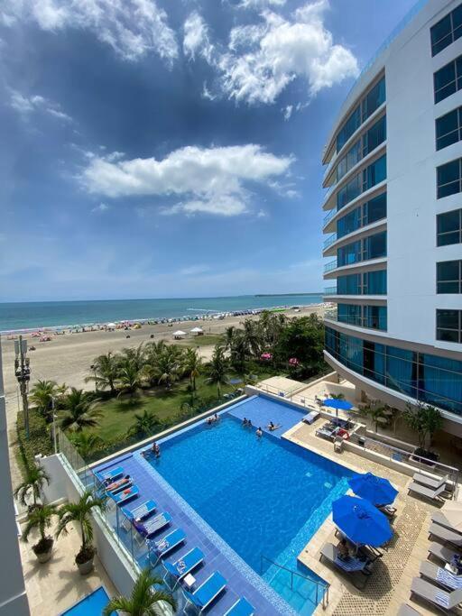 Sunshine 503 Beautiful Seaview 2beds2bath W Ac Front Cartagena