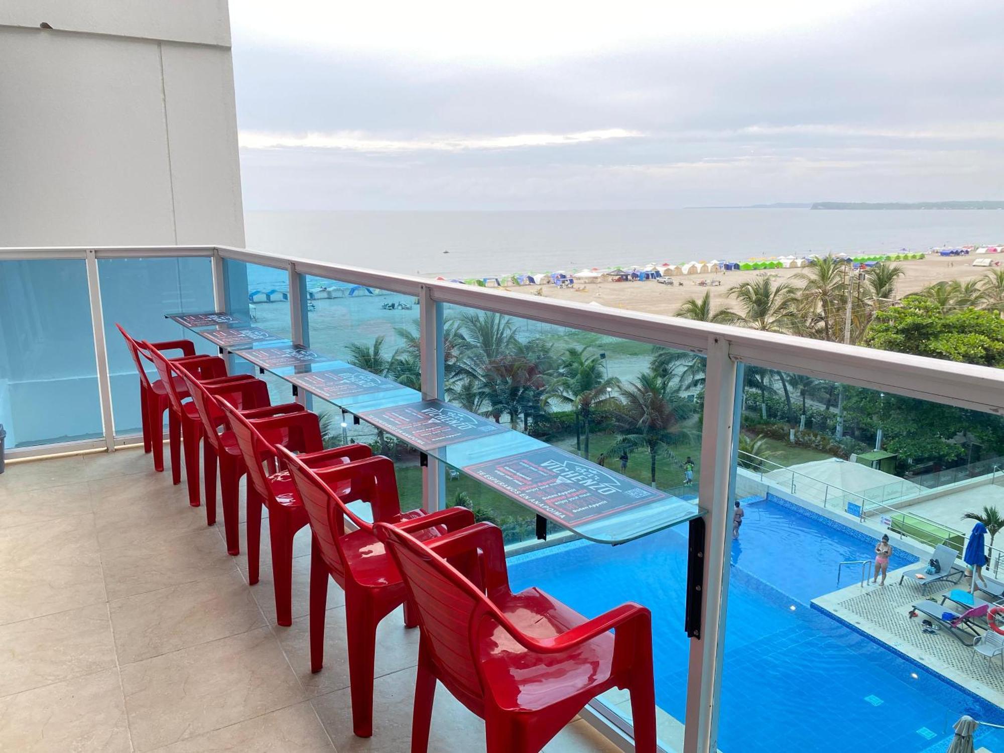 Sunshine 503 Beautiful Seaview 2beds2bath W Ac Front Apartment Cartagena